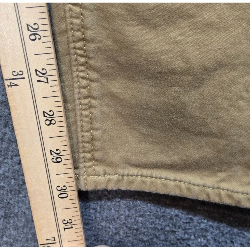 Banana Republic Traveler Athletic Tapered Fit Pants Mens 35x32 Tan Khaki Chino‎